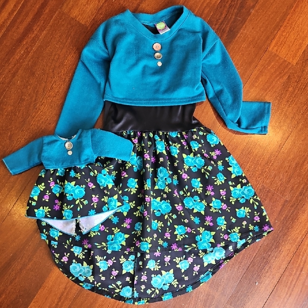 Doll And Me Matching Dress Set